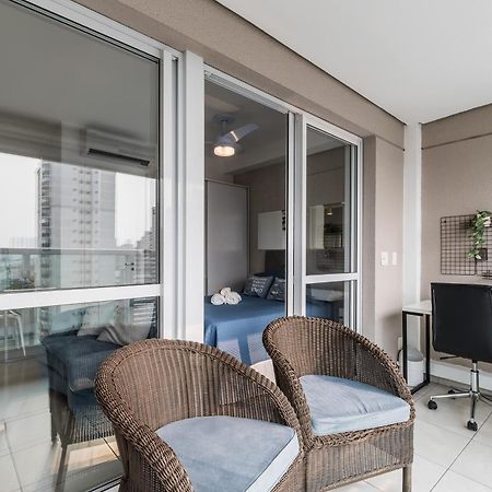 Estilo, Conforto E Vista Panoramica Ideal Para Trabalho Ou Lazer São Paulo Ngoại thất bức ảnh